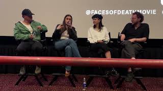 Faces of Death Q&A with Dacre Montgomery, Barbie Ferreira, Daniel Goldhaber & Isa Mazzei 4/8/2026.