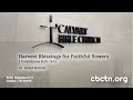 Harvest Blessings for Faithful Sowers Video