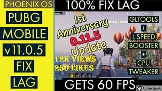 How To Fix Lag Problem Videos Page 2 Infinitube - phoenix os pubg mobile fix lag after anniversary update v0 11 5 gets 60