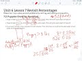 Understanding Weights and Percentages