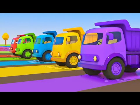 Camiones de colores. Nuevo episodio de los Vehículos de Servicio