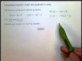 Evaluating Functions and Expressions