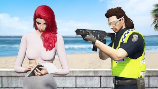Being a cop in GTA is not easy..