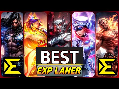 10 BEST EXP LANE HEROES (FIGHTER) - SEASON 37 | MOBILE LEGENDS TIER LIST 2025 - MLBB