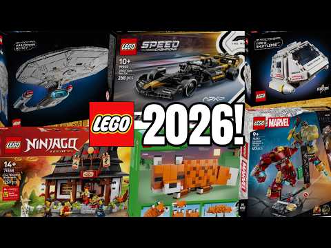 Los geht es: LEGO Set Bilder für 2026! | Star Trek, Avengers, Minecraft & mehr!