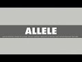 Hardy-Weinberg Principle and Allele Frequencies