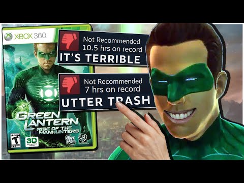 I Forced myself to play the GREEN LANTERN movie game
