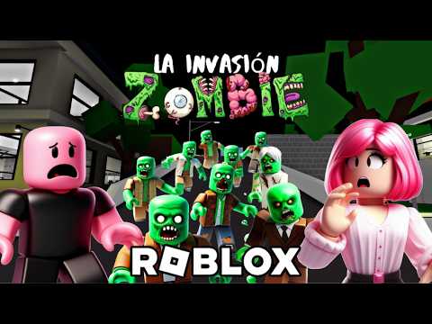 LA INVASIÓN ZOMBIE 😱 PELÍCULA en ROBLOX BROOKHAVEN 🧟