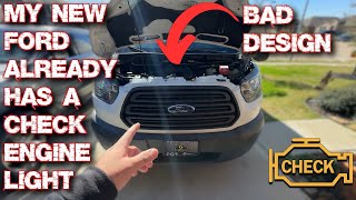 MY FORD TRANSIT HAS A CHECK ENGINE LIGHT! P1450 LET'S GET IT FIXED!