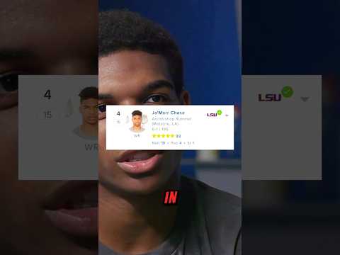 Where are they now? The 3 college football WR recruits ranked higher than Ja’Marr Chase! #shorts
