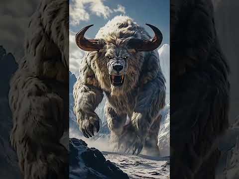 Incredible animal fusion tiger bear and bull #animalshorts #animals #tranding #animal #fusion