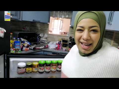 رتبت تلاجة العروسة ودرفة الخزين شوفوا اللي حصل😎