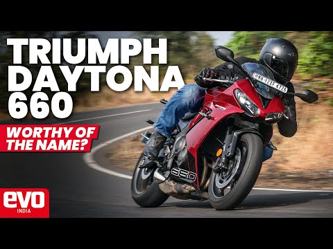 The Triumph Daytona 660 is the sports tourer you need! | First Ride Review | @evoIndia