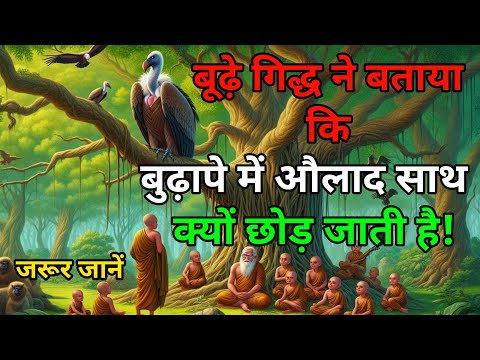 बूढ़े गिद्ध ने बताया कि बुढ़ापे में औलाद साथ क्यों छोड़ जाती है|life changing story| #moralstories