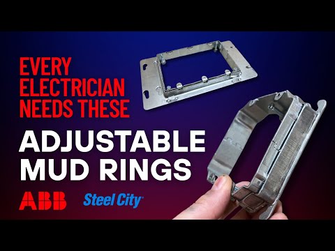 OMG, Finally: Adjustable Mud Rings! Every Electrician Needs These