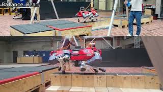 Learning Locomotion on Discrete Terrain via Minimal Proximity Sensing