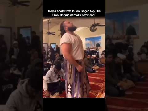 HAWAİİ ADASINDA EZAN OKUYUP NAMAZA HAZIRLIK #namaz#Allah#islam#hawaii#öneçıkar#keşfet#shorts#herkes