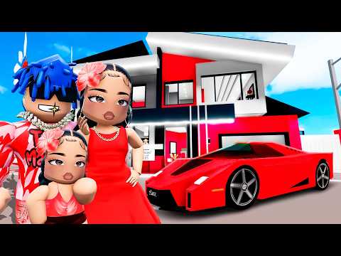 LIVING In A RED ONLY WORLD For 24 HOURS.. (Brookhaven RP🏡)