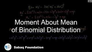 Moment About Mean of Binomial Distribution
