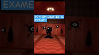 CUANDO REPRUEBAS EL EXAMEN FINAL