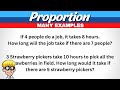 Direct and Indirect Proportions