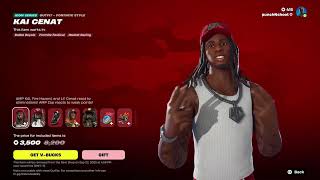FORTNITE KAI CENAT SKIN (ITEM SHOP)