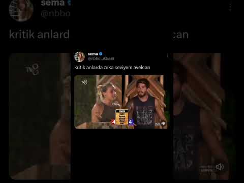 kritik anlarda zeka seviyem damlacan anıl #keşfet #survivor2024
