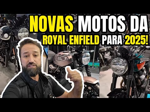 ESSAS SÃO AS NOVAS MOTOS DA ROYAL ENFIELD PARA 2025!