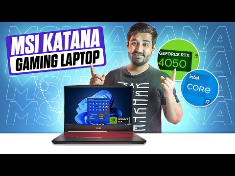 MSI Katana 15 - i7 13620H RTX 4050 : Gaming Laptop Review