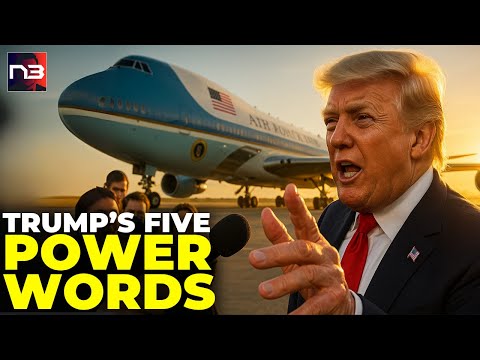 MUST SEE: Trump Says FIVE Words on Tarmac That Have Democrats Literally RUNNING From Reporters