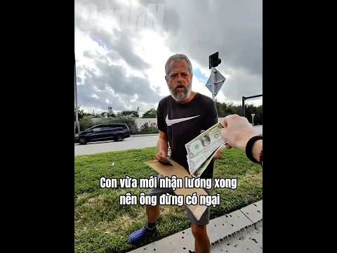 Tài xế này thấy người vô gia cư và đã lan toả một điều tốt đẹp 🥰