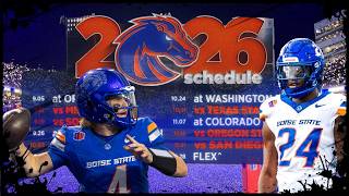 Boise State Football Schedule PREDICTION & PREVIEW Show! BSU the 2026 Favorite for the CFP?