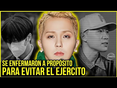 IDOLS K POP que HICIERON de TODO para NO IR al Ejército!