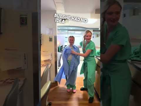 Hospital Staff Surprised Her With Graduation Party ❤️