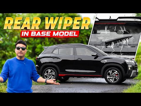 CRETA E BASE with WOKING REAR WIPER & SPRAY | E TO KNIGHT EDITION | 📞8108102887