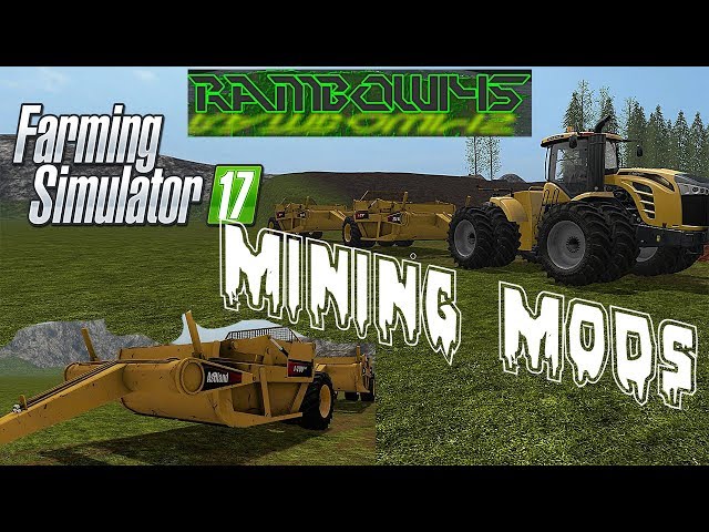 Farming simulator -mining mods