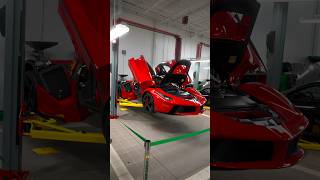 Servicing a Ferrari LaFerrari! 🏎️