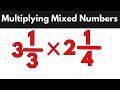 Mastering the Multiplication of Mixed Numbers