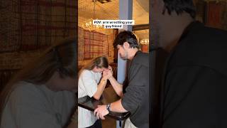 POV: Arm Wrestling Your Guy Friend 😂