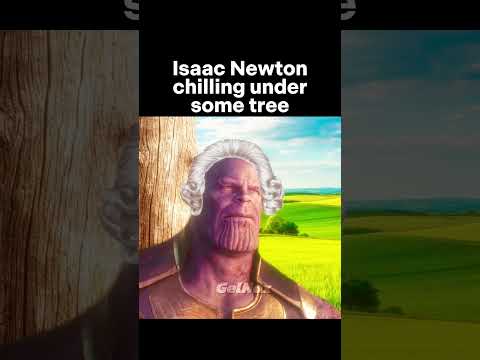 Isaac Newton Meme