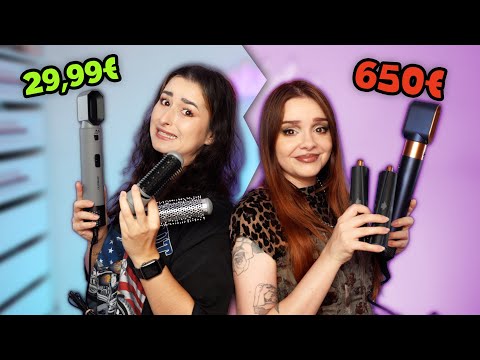 CHEAP vs EXPENSIVE: we test the Dyson Airwrap dupe from ALDI 👀
