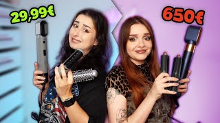 GÜNSTIG vs TEUER: wir testen den Dyson Airwrap Dupe von ALDI 👀
