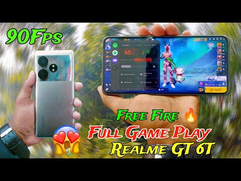 💀 REALME GT 6T FREE FIRE FULL GAMEPLAY 1ST MATCH FAST BHOOYA ⚡