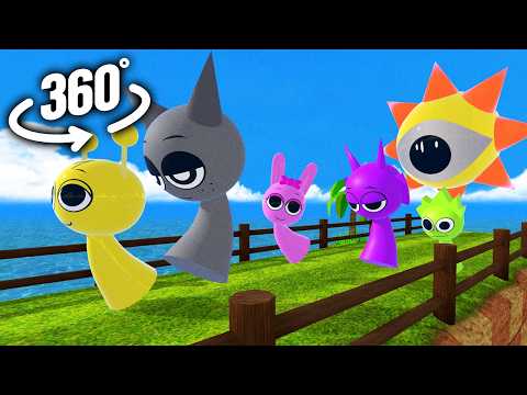 Incredibox Sprunki Chase You! | 360° VR Animation
