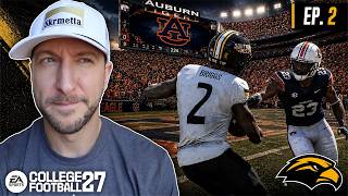 Our 0.5-Star Team Has to Play AUBURN | Southern Miss Rebuild Ep. 2