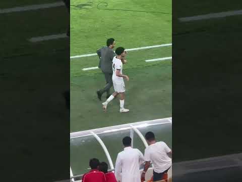 اختيار زيدان اقبال افضل لاعب في المباراة🥇🇮🇶