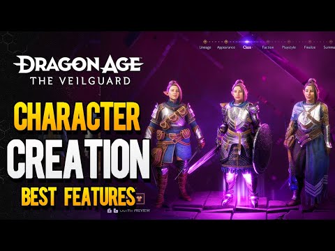 9 Dragon Age: The Veilguard CHARACTER CREATION Details You Need To Know! Full Breakdown & Bonuses