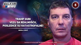 INTERVJU: Nikola Vrzić – Tramp gubi vezu sa realnošću, posledice su katastrofalne! (8.8.2025)