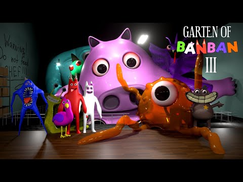 NEW GAME!!! Garten of Banban 6 All NEW Bosses + ENDING Full Gameplay in  2023