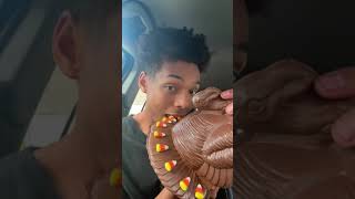 TRYING A CHOCOLATE TURKEY FOR THANKSGIVING